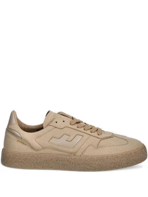 Flamingos suede leather sneakers Brown BBSANSUE