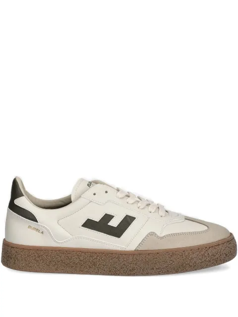 Flamingos Burela logo-detail leather sneakers White BBOLI