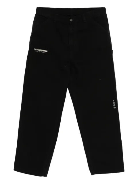 Carhartt WIP organic-cotton jeans Black I035560