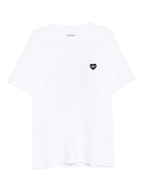 Carhartt WIP S/S Heart II Hartt cotton T-shirt White I035203