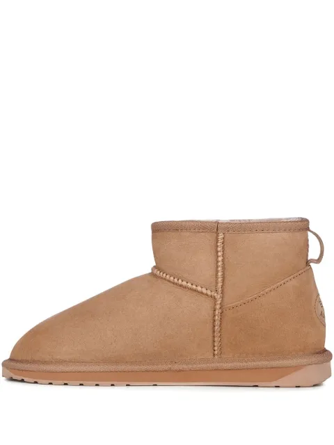EMU AUSTRALIA sheepskin slip-on snow boots Brown W10937