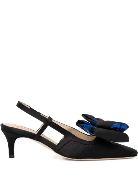 Custommade Anita slingback pumps Black 404090