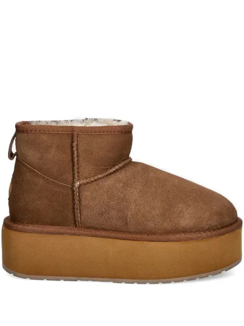 EMU AUSTRALIA Stinger platform suede boots Brown W13082