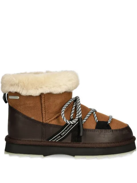 EMU AUSTRALIA lace-up ankle boots Brown W13129