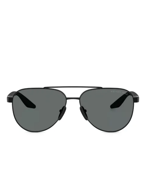 Prada Linea Rossa pilot-frame sunglasses Black SPSA521AB5Z1
