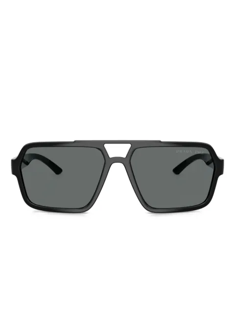Prada Linea Rossa pilot-frame sunglasses Black SPSA061AB02G