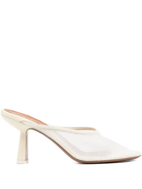 NEOUS 80mm Amalthea mules Neutrals 00471XT10