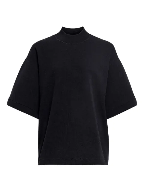 Alaïa knitted T-shirt Black AA9H1269K083B