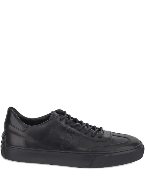Tod's debossed-logo lace-up sneakers Black XXM03E0GC50S96