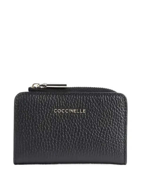 Coccinelle zip-around leather wallet Black E2MW5170101001