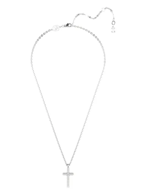 Swarovski crystal-embellished cross necklace Silver 5675577WHIRHS
