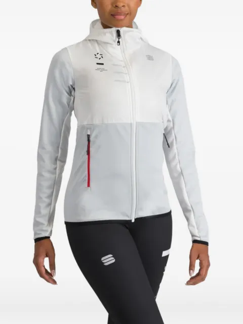 SPORTFUL hooded panelled jacket Blue 424524