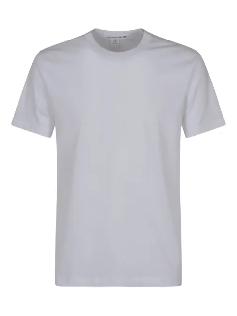 Comme Des Garçons patchwork-applique T-shirt White FNT002W243