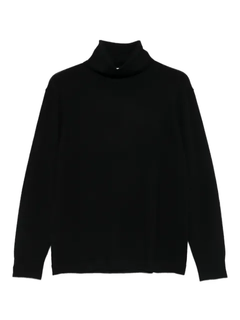 P.A.R.O.S.H. turtleneck long-sleeve sweater Black LIME25D512942