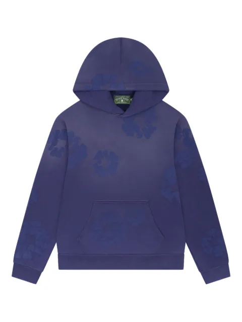 Denim Tears Mono Cotton Wreath hoodie Blue DT104
