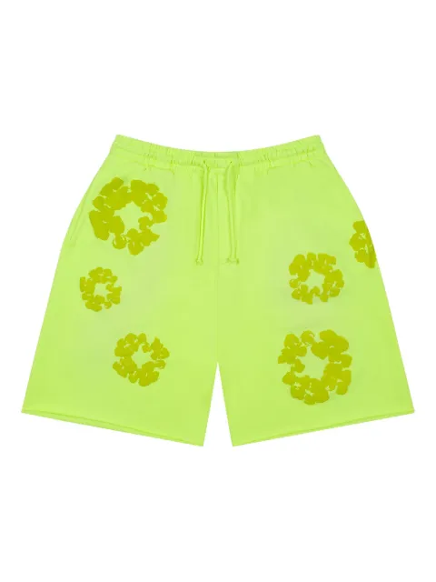 Denim Tears Mono Cotton Wreath shorts Green DT112