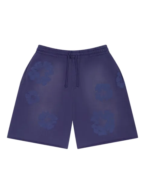 Denim Tears Mono Cotton Wreath shorts Blue DT106