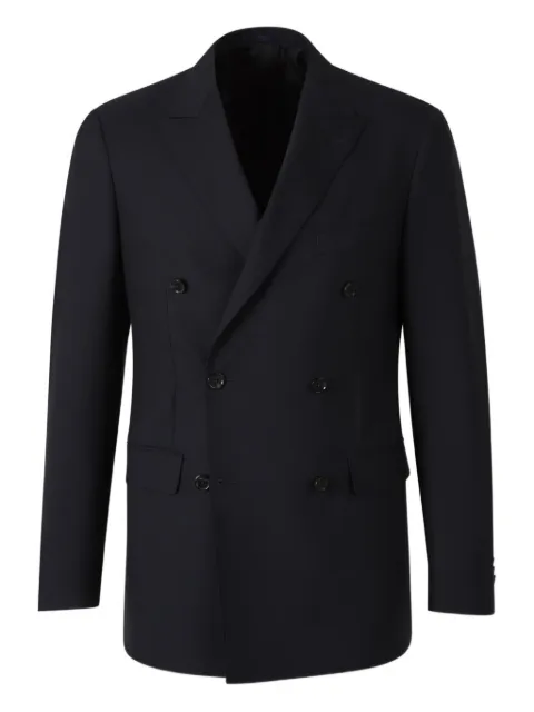 Scabal double-breasted blazer Blue L072722