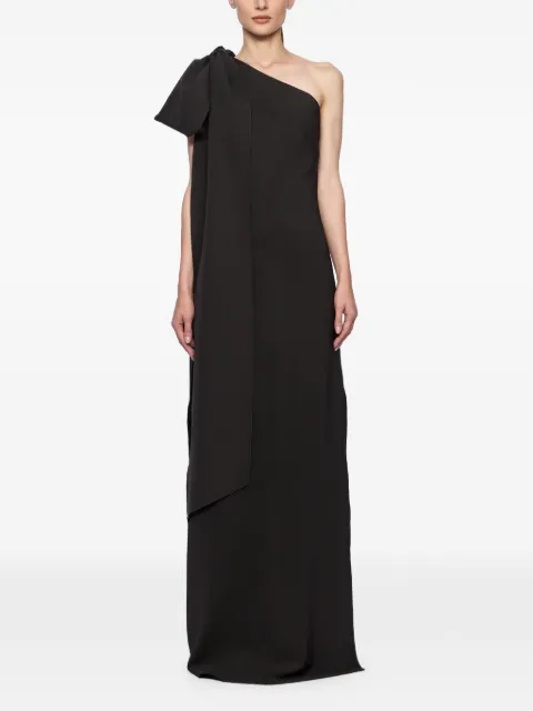 Atu Body Couture one-shoulder maxi dress Black AT25099