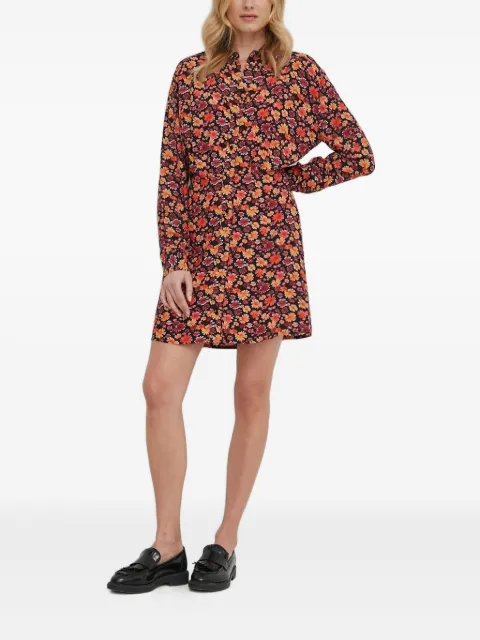 Desigual floral-print shirt mini dress Red 24SWVW29