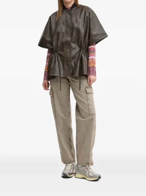 Desigual cargo-pocket side-split jeans Grey 24WWDD96