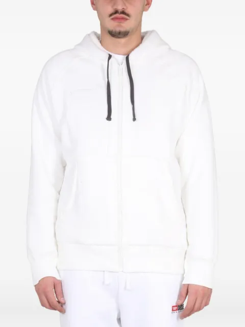 Diesel zip-up hoodie White A066980GCAB141