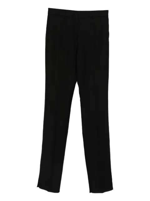Sportmax Front-pleat trousers Black 2512131052600