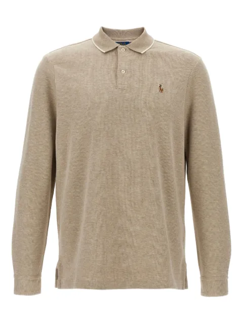 Polo Ralph Lauren long-sleeve polo shirt Neutrals 710970681002