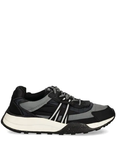 Desigual panelled lace-up sneakers Black 24WSKY02