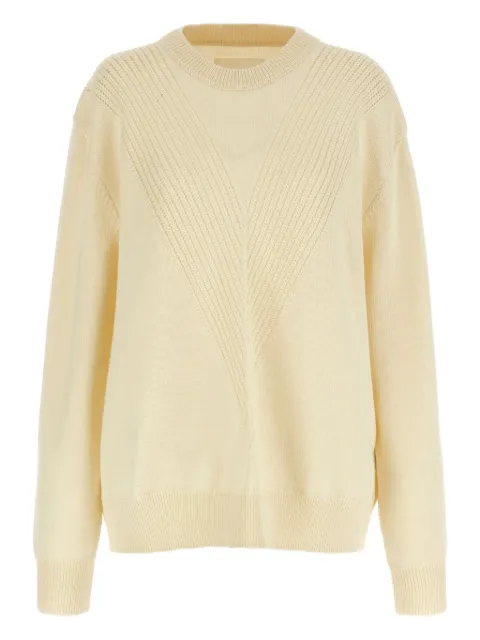 Jil Sander V-pattern sweater Neutrals J22GP0253J14776280