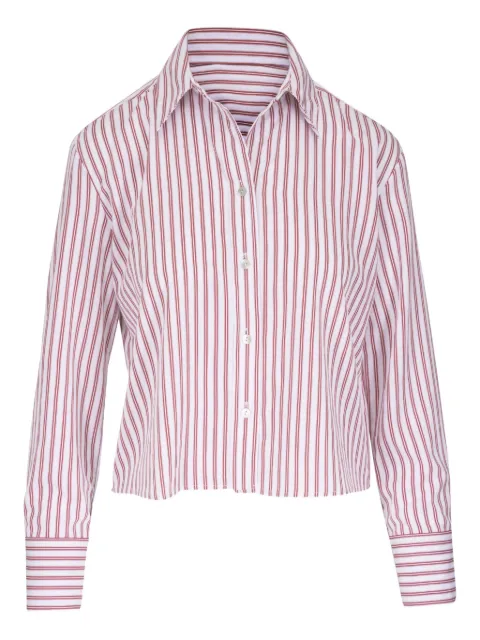 Vince striped button-up shirt Red V111013064954POW