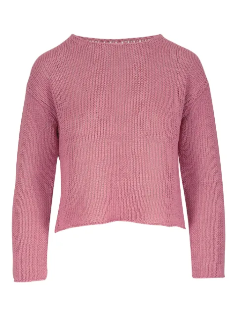 Vince cropped knitted sweater Pink V109579734952