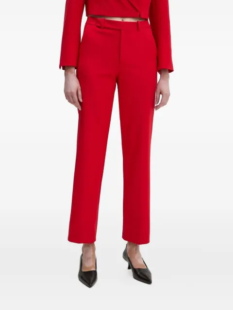 Drykorn high-waisted trousers Red 80794120247