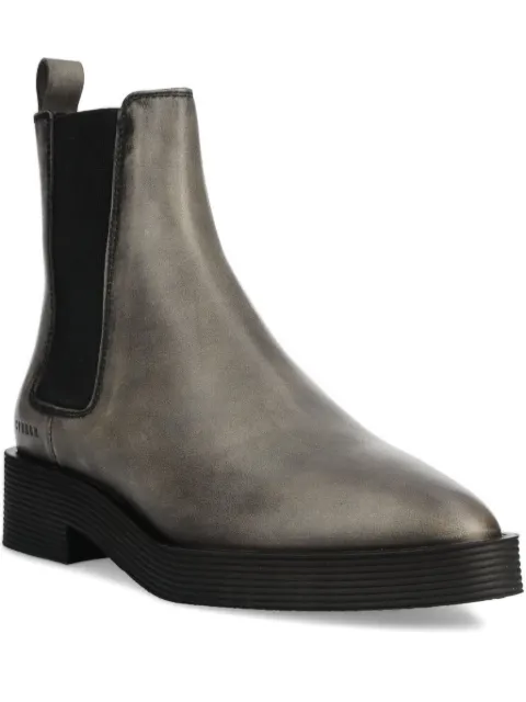 Copenhagen elastic-panel pointed-toe boots Grey CPH662