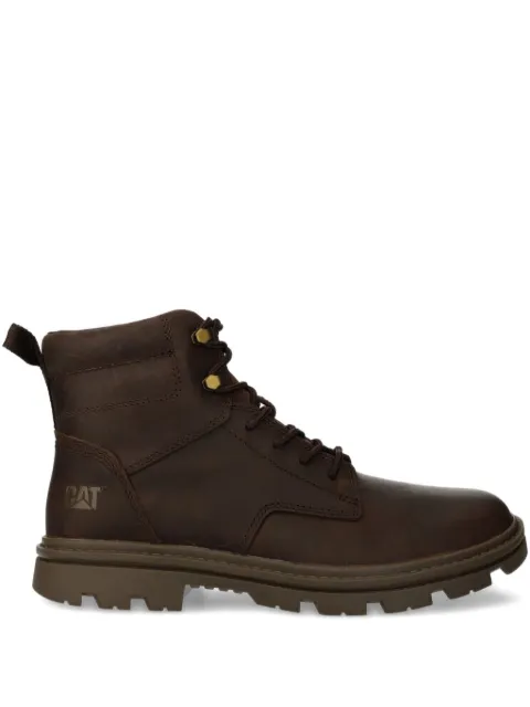 caterpillar Practicioner lace-up leather boots Brown P725843