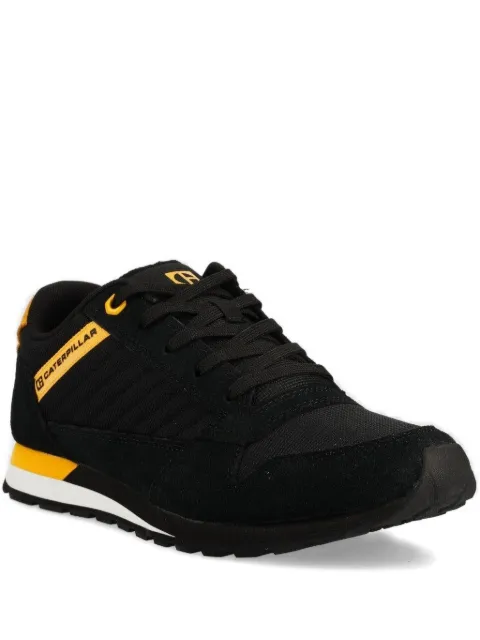 caterpillar panelled lace-up sneakers Black P110712