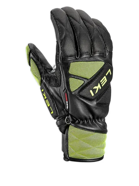 LEKI Venom DH 3D ski gloves Black 65480430