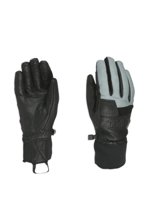 Level Eighties leather panel gloves Black 2362UG
