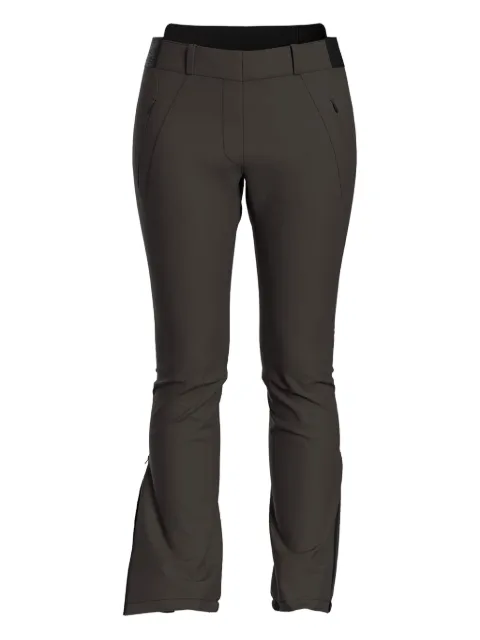 LAMUNT Michelle zip-detail trousers Grey 8550036