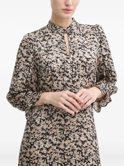 Bruuns Bazaar floral-print midi dress Neutrals BBW4310