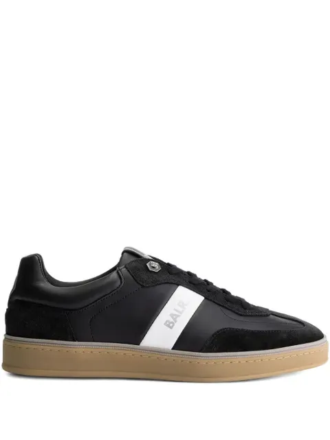 BALR. London Classic leather suede-panel sneakers Black B15111049