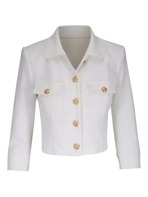 L'Agence Kumi button-fastening jacket White 1769NGX