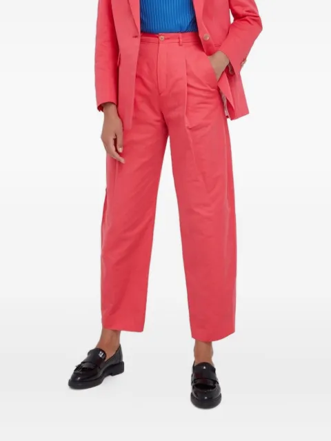 Drykorn pleated pocket trousers Pink 807091260635601
