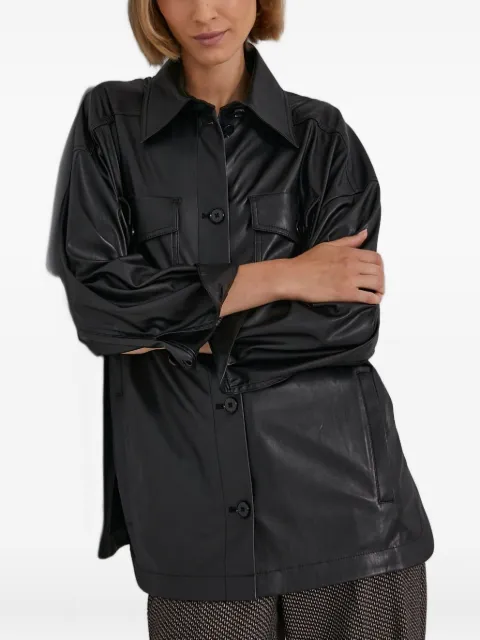 Drykorn button-fastening flap-pocket shirt Black 874471000