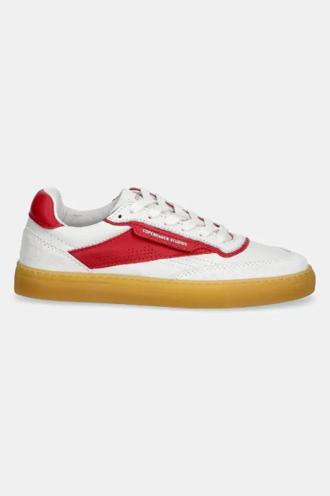 Copenhagen leather panelled sneakers White CPH90