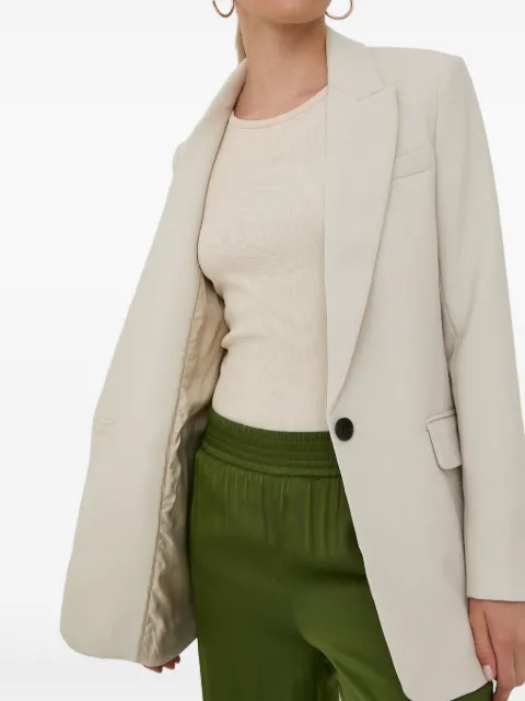 Bruuns Bazaar single-button blazer Neutrals BBW2548