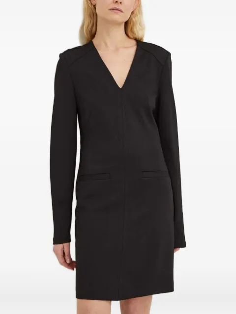 Bruuns Bazaar V-neck pocket mini dress Black BBW3733