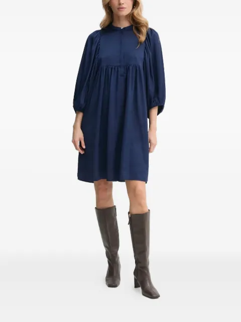 Bruuns Bazaar balloon-sleeve smock dress Blue BBW3370