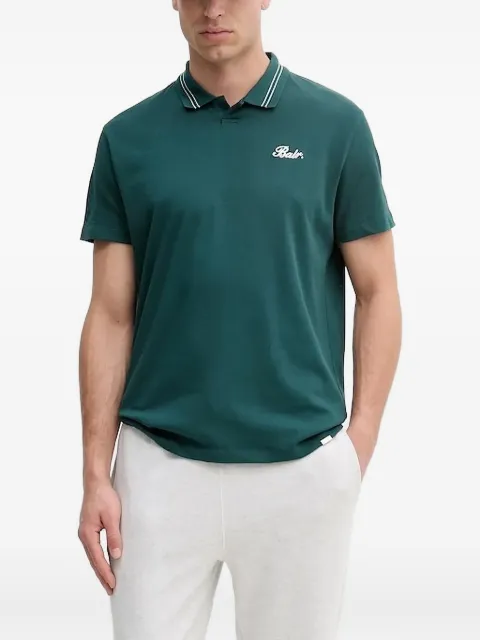 BALR. logo-embroidered polo shirt Green B11221042