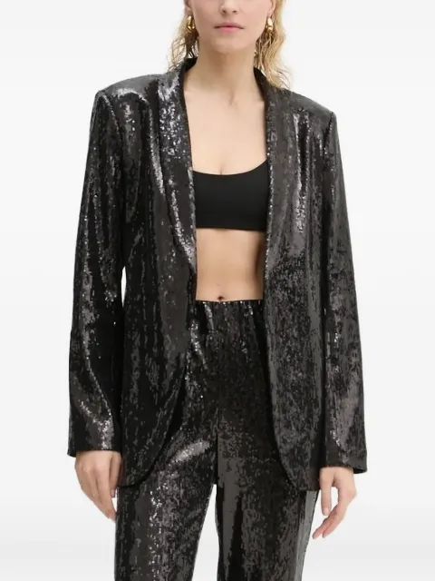 Bruuns Bazaar DaphneBBIdaia sequin-embellished blazer Black BBW4073